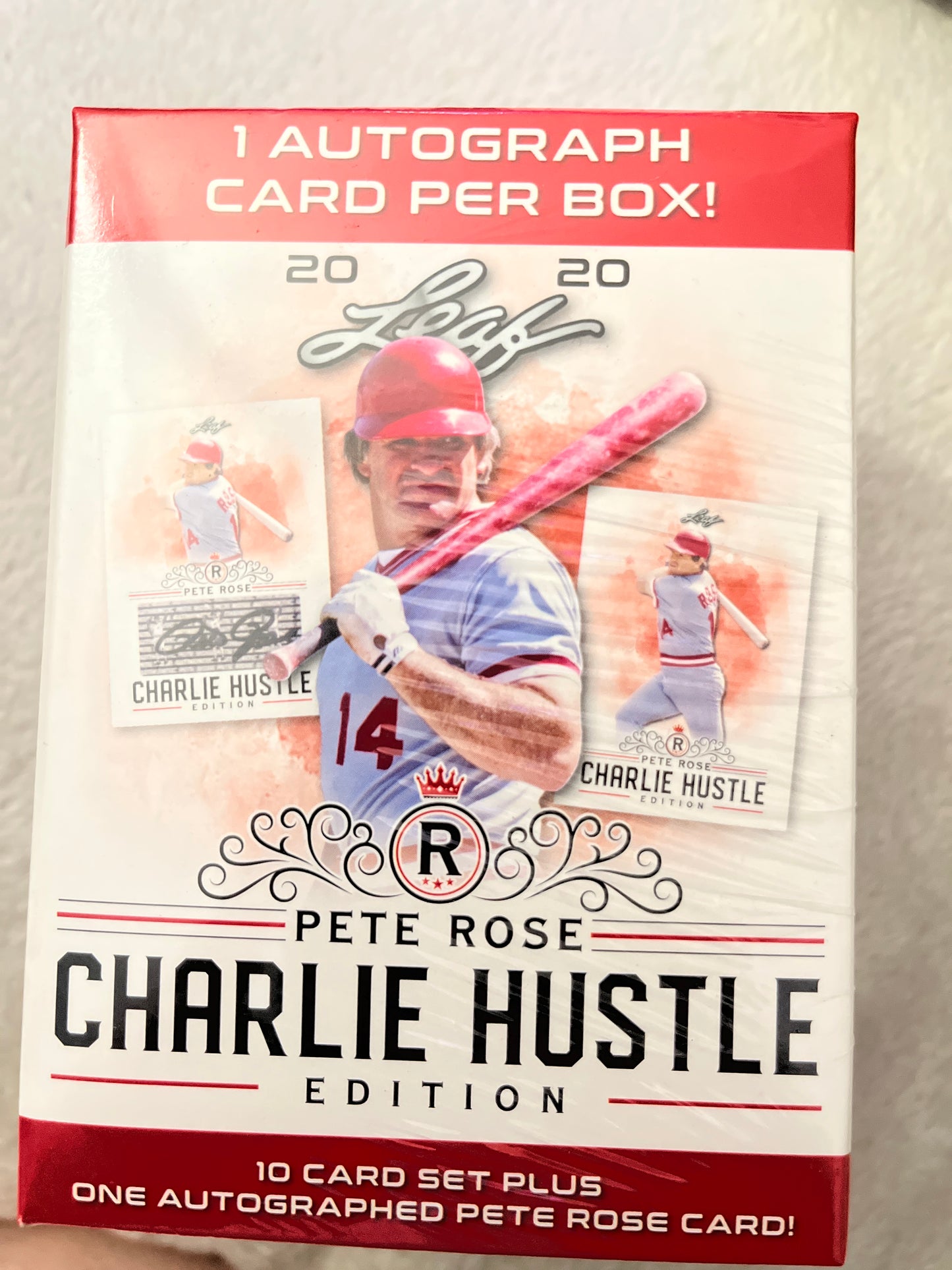 Pete Rose Charlie Hustle 2020 Blaster