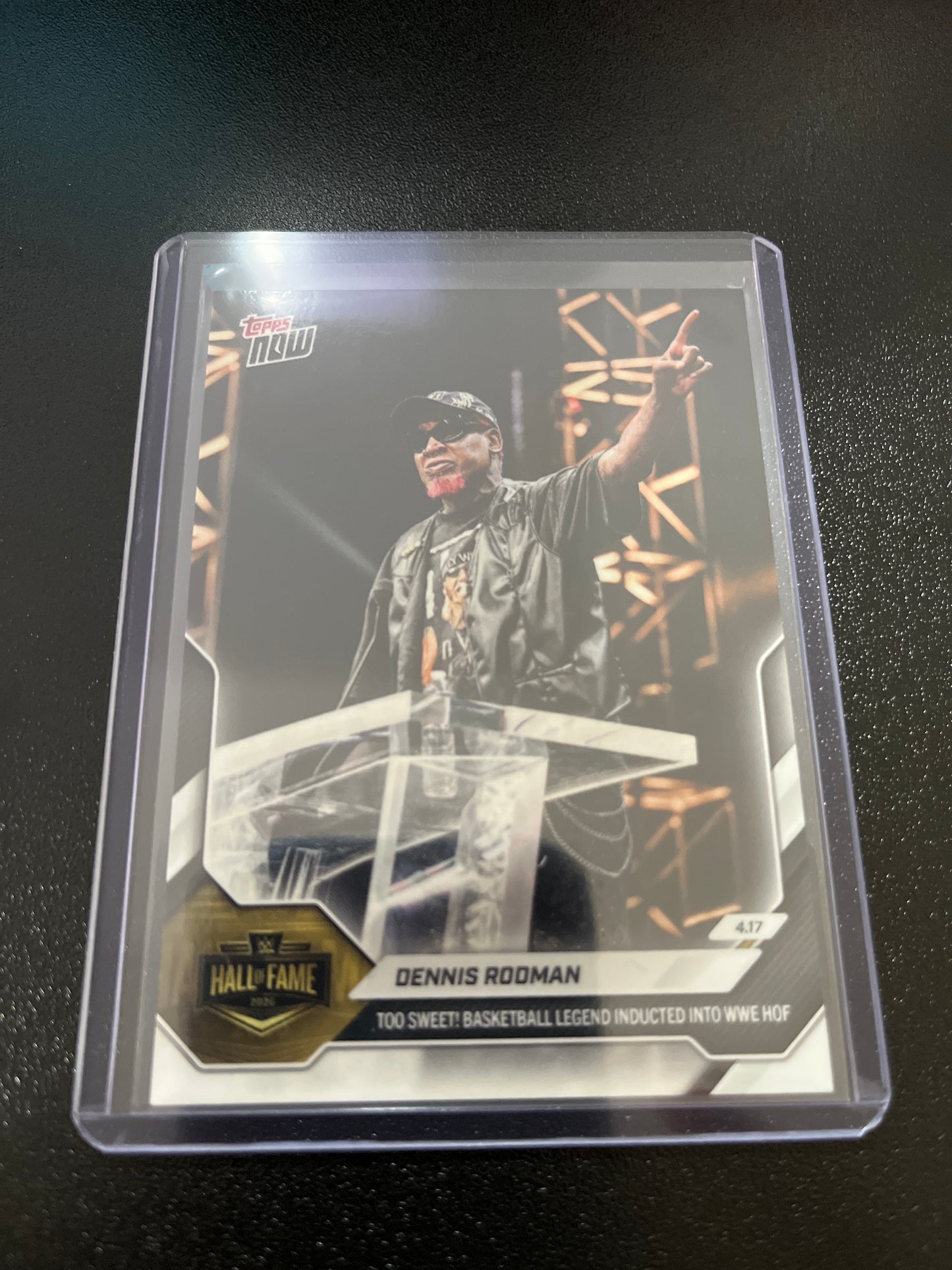 Dennis Rodman Topps Now 2026 WWE Hall of Fame Class