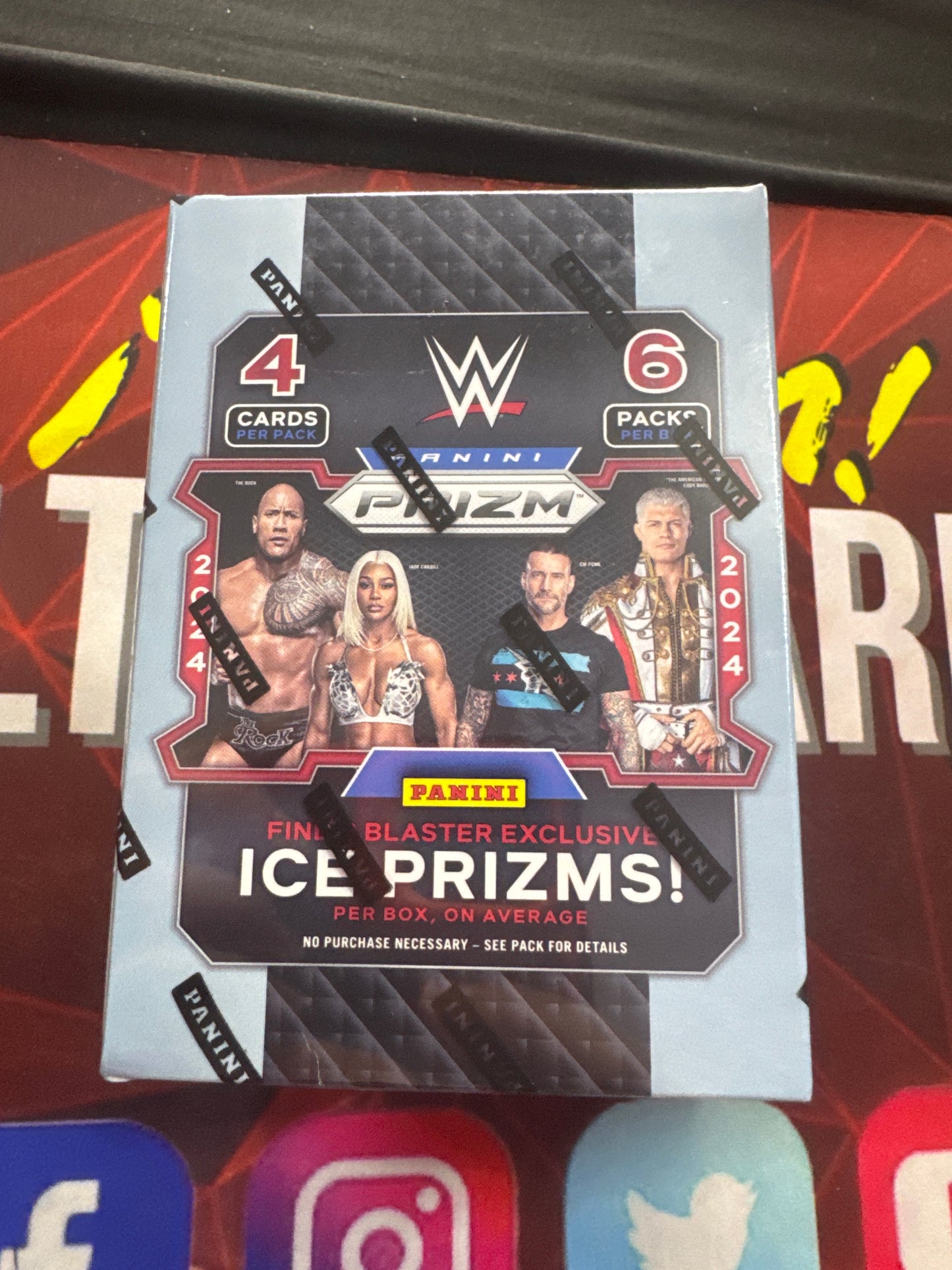 Wwe prizm blaster pack
