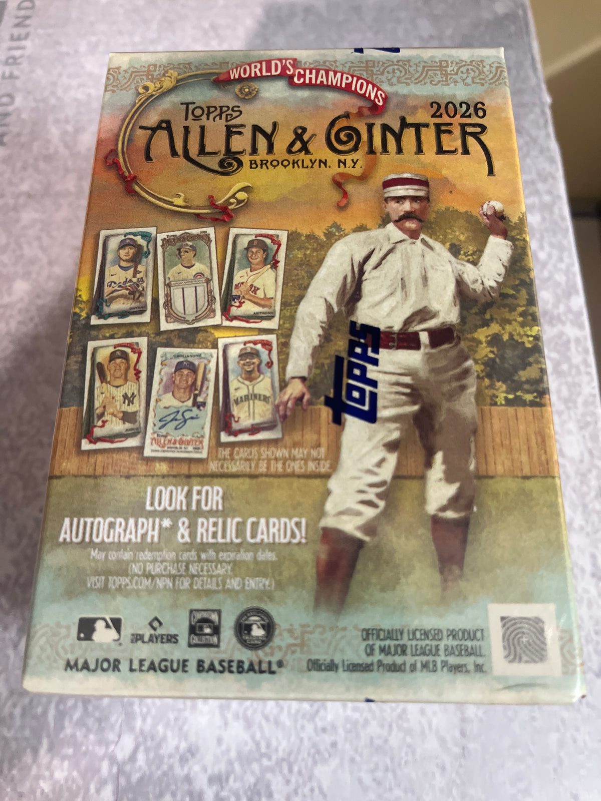 Topps Allen & Ginter 2026 blaster