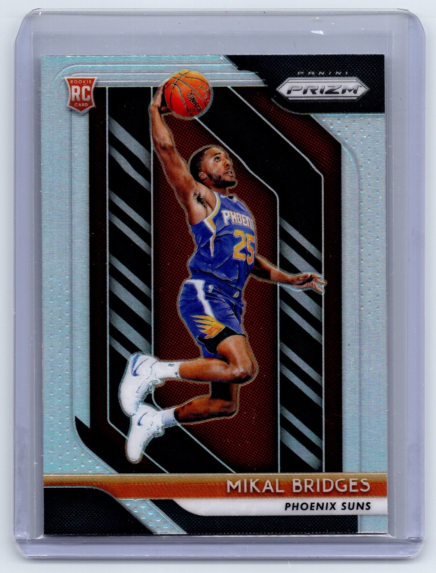 2018-19 Panini Prizm #289 Mikal Bridges Prizms Silver
