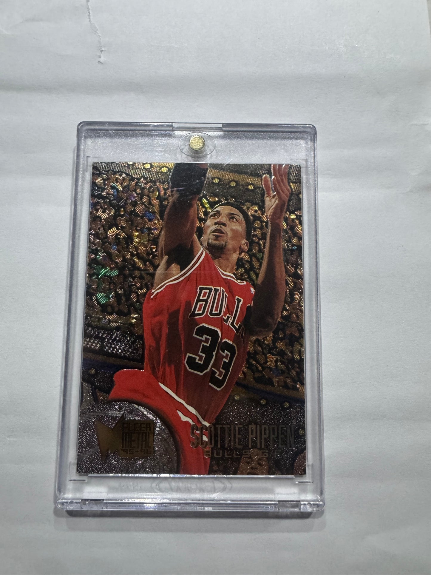 Scottie Pippen Fleer Metal