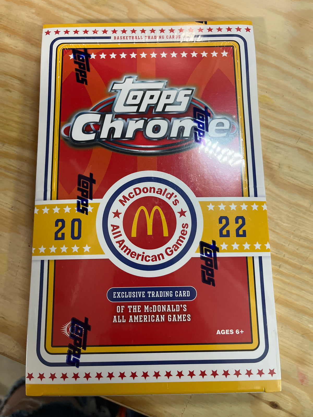 Topps Chrome Mc Donald’s 2022 Hobby Box