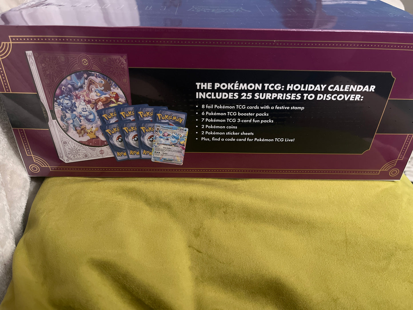 Pokemon Holiday advent Calendar Box
