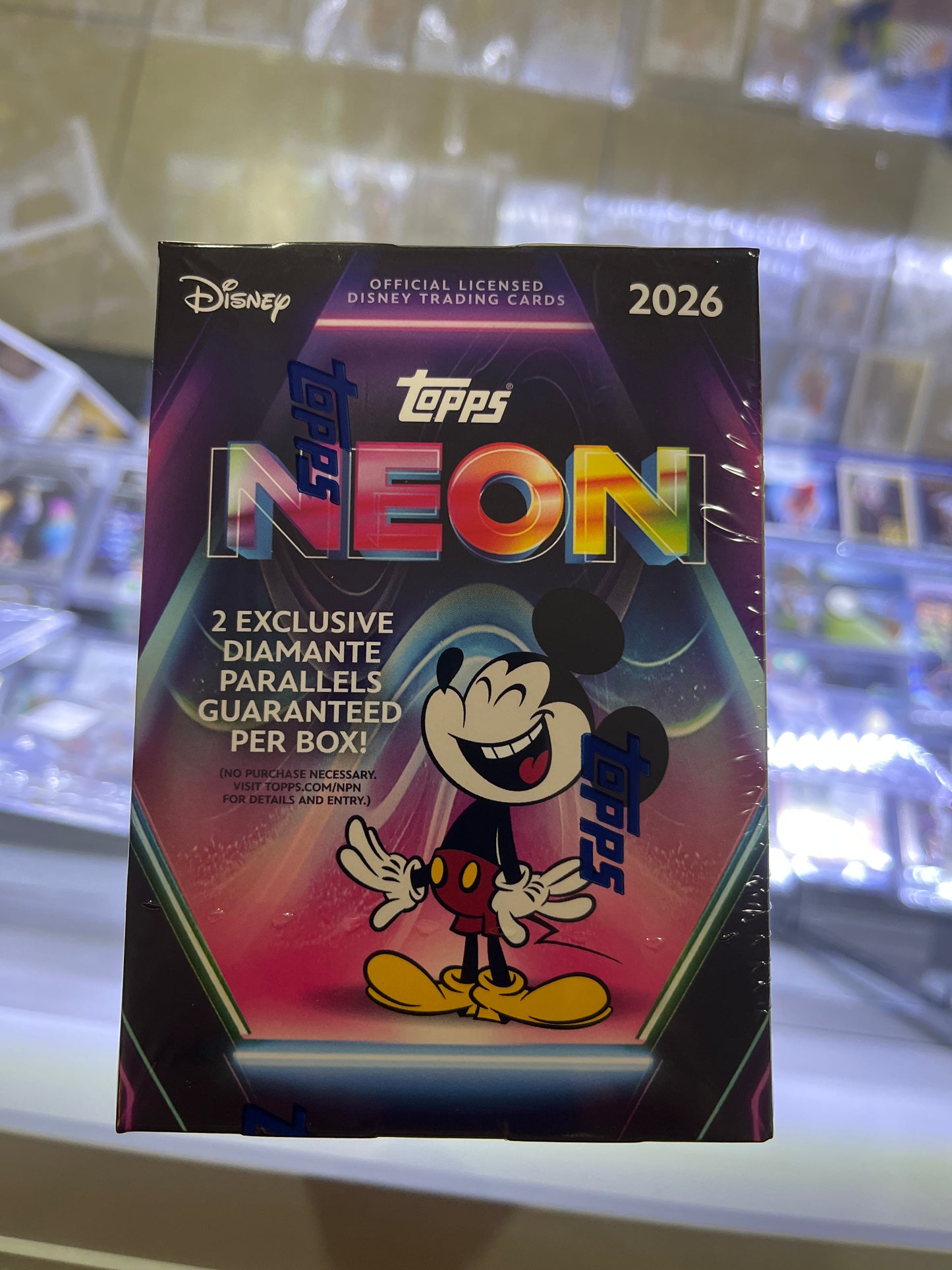 Topps Neon Disney 2026 Blaster