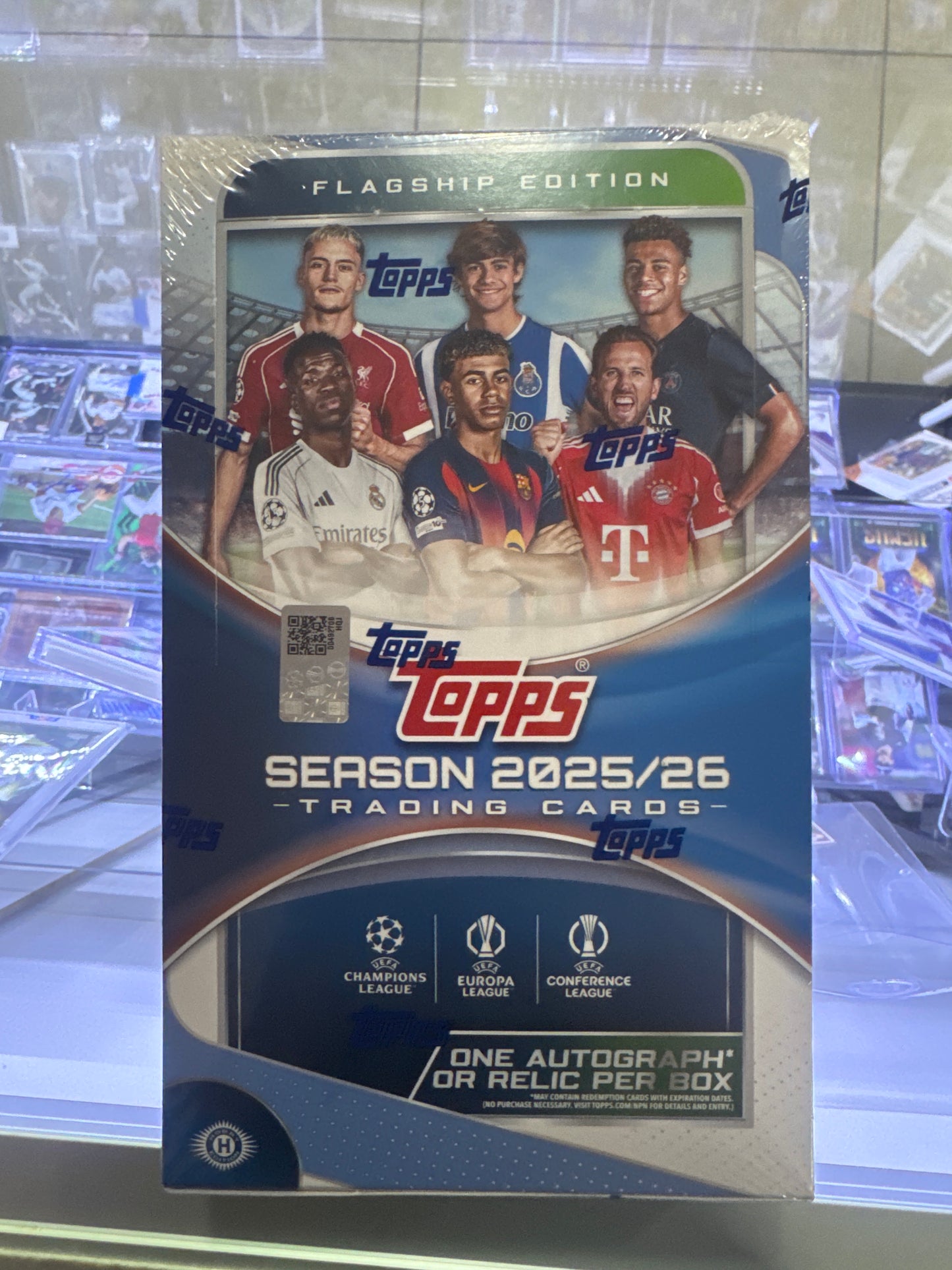 Topps UEFA Soccer 25/26 Hobby Box