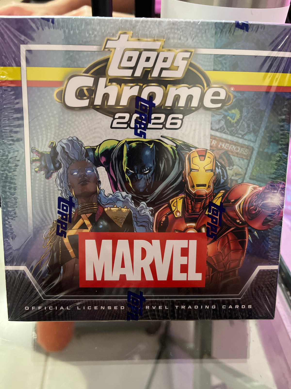 Topps Chrome Marvel 2026 Mega Box