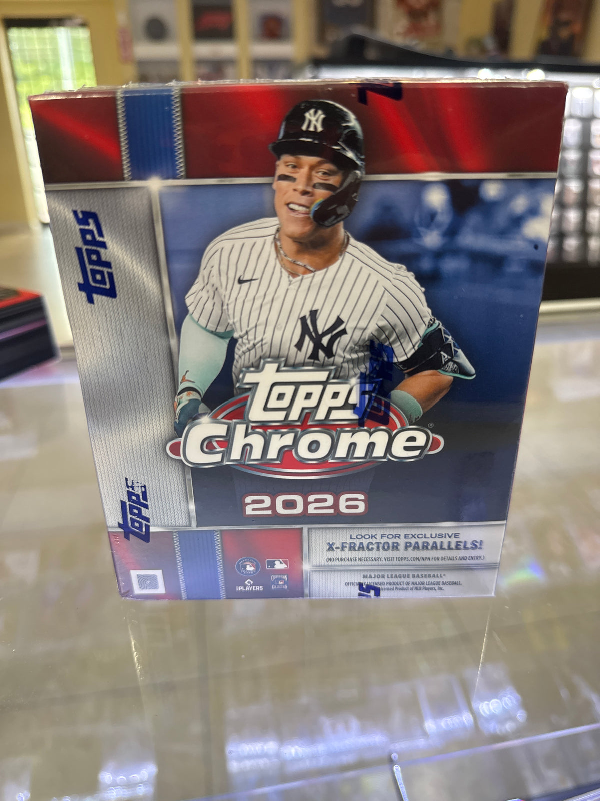 Topps CHROME BASEBALL 2026 Mega Box