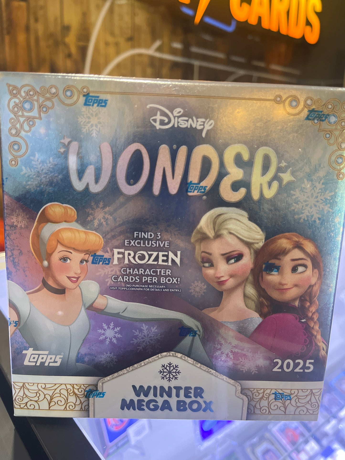 Topps 2025 Disney Wonder Winter Mega Box