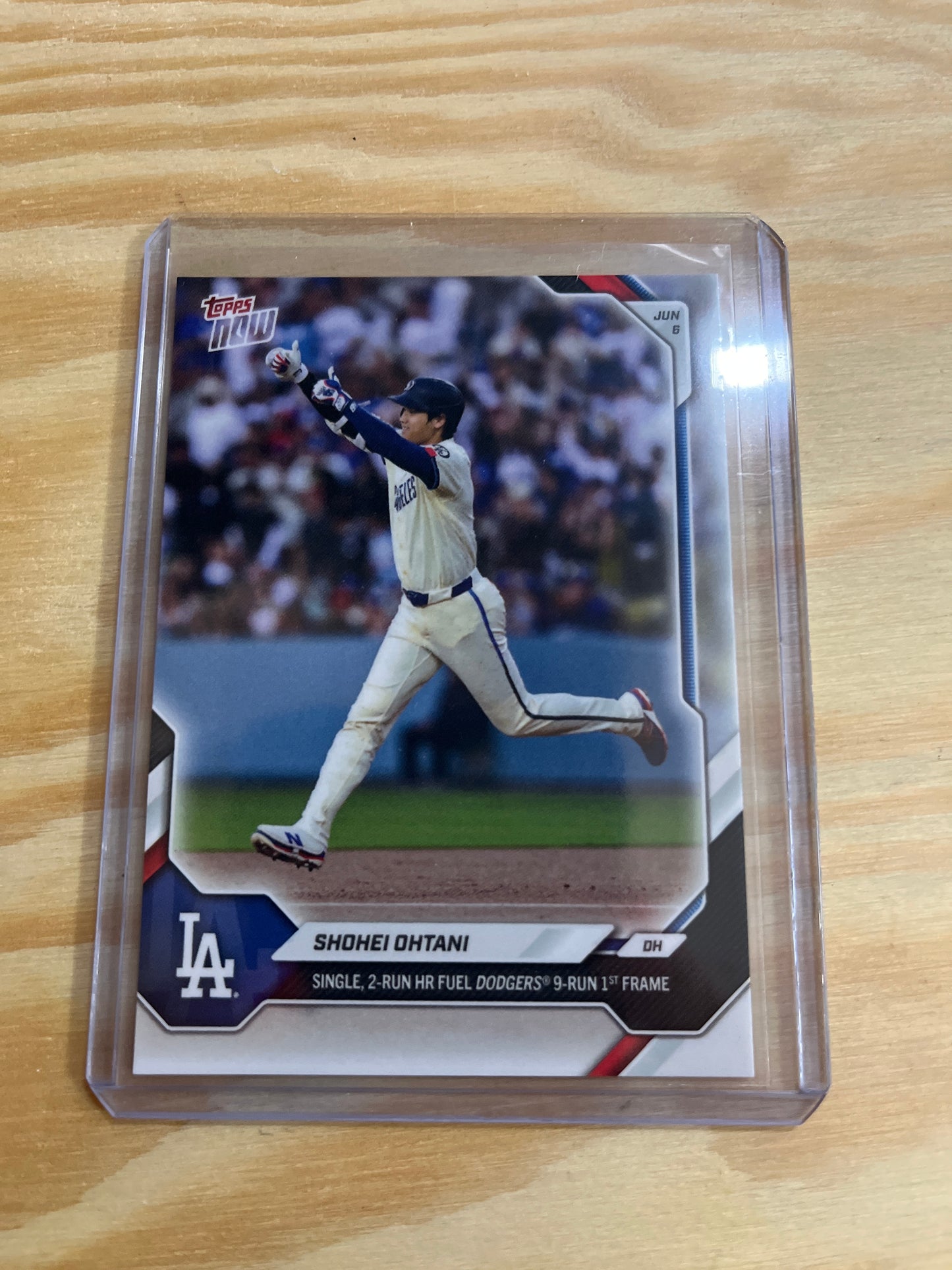 Shohei Ohtani Topps Now Jun6