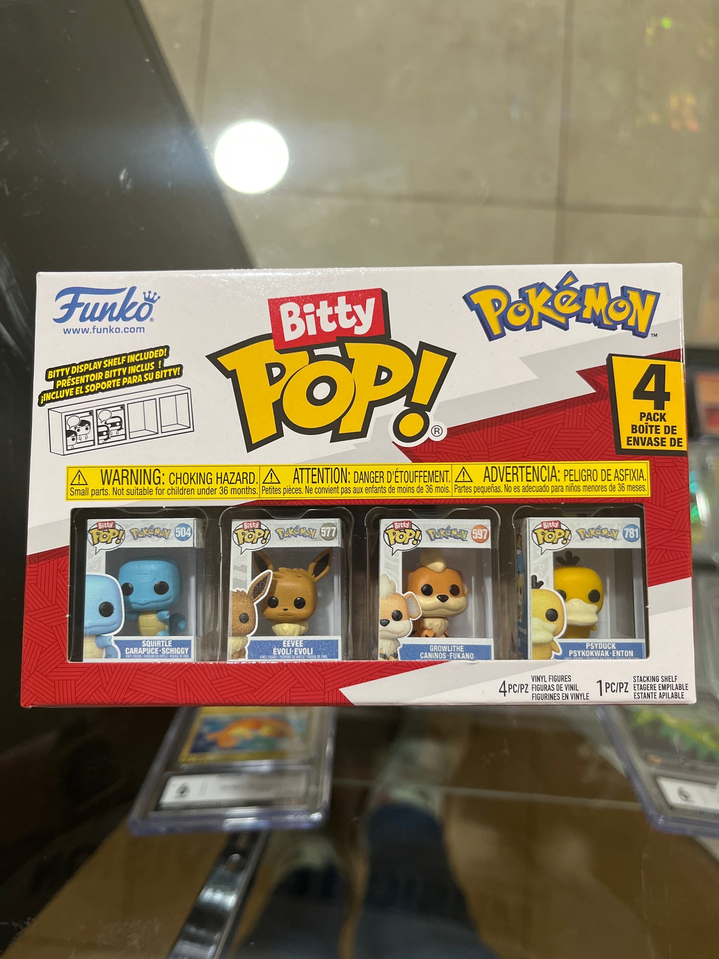 Bitty Pop Pokemon Funko Squirtle Mix