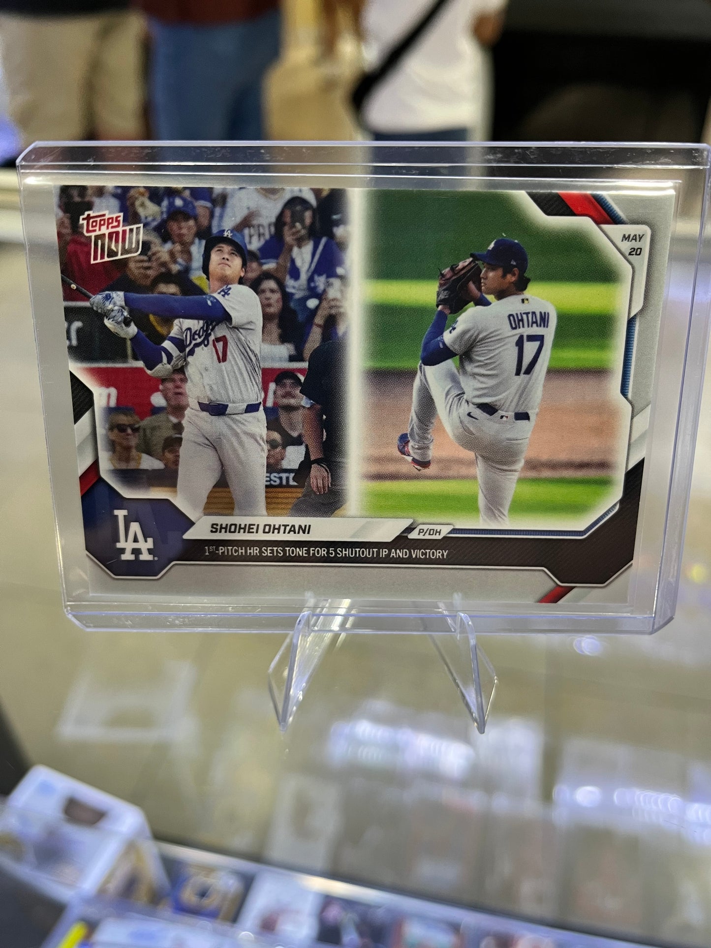 Topps Now Shohei Ohtani 1st Pitch Hr Set