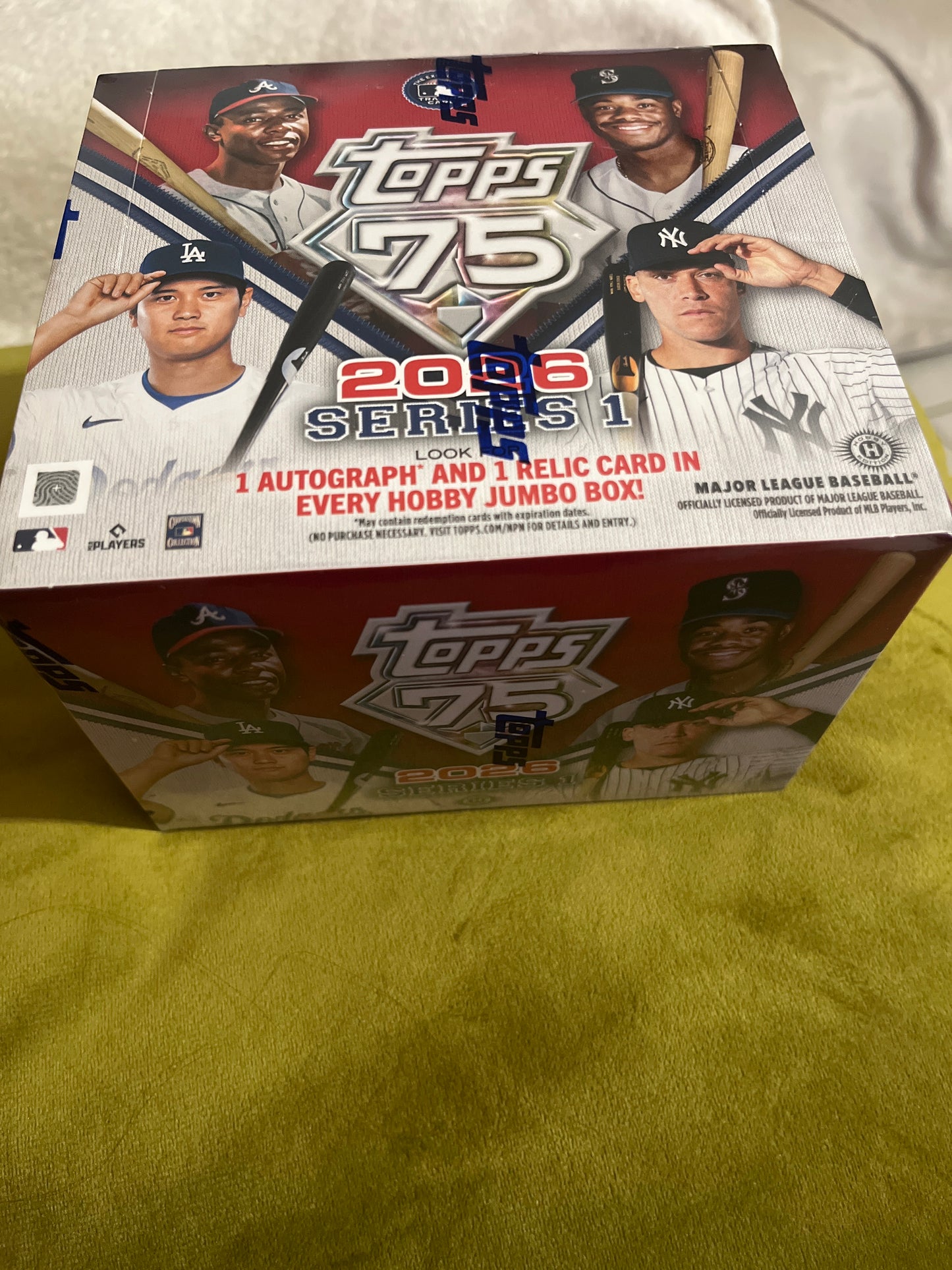 Topps 75 Series 1 2026 Baseball Jumbo Box