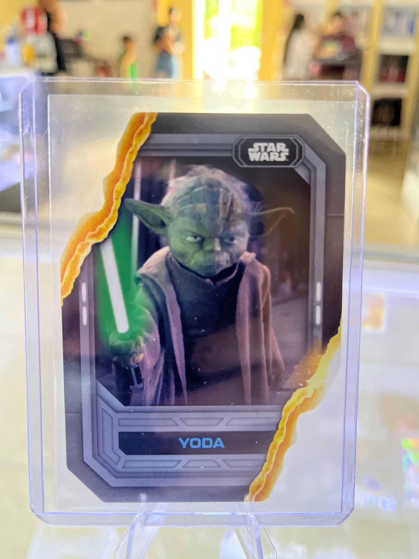 Topps Star Wars Yoda Die Cut