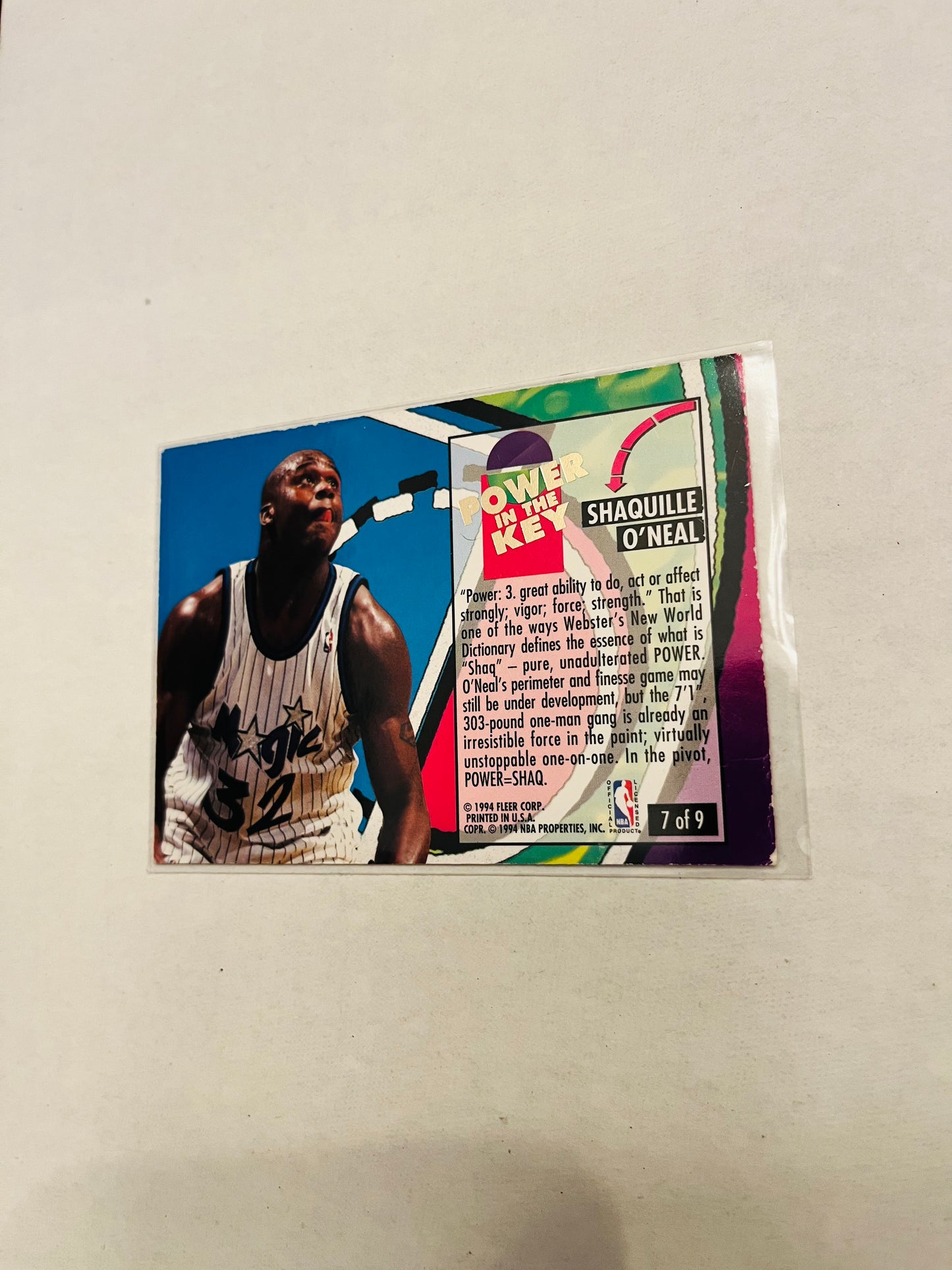 Shaq Power in the Key