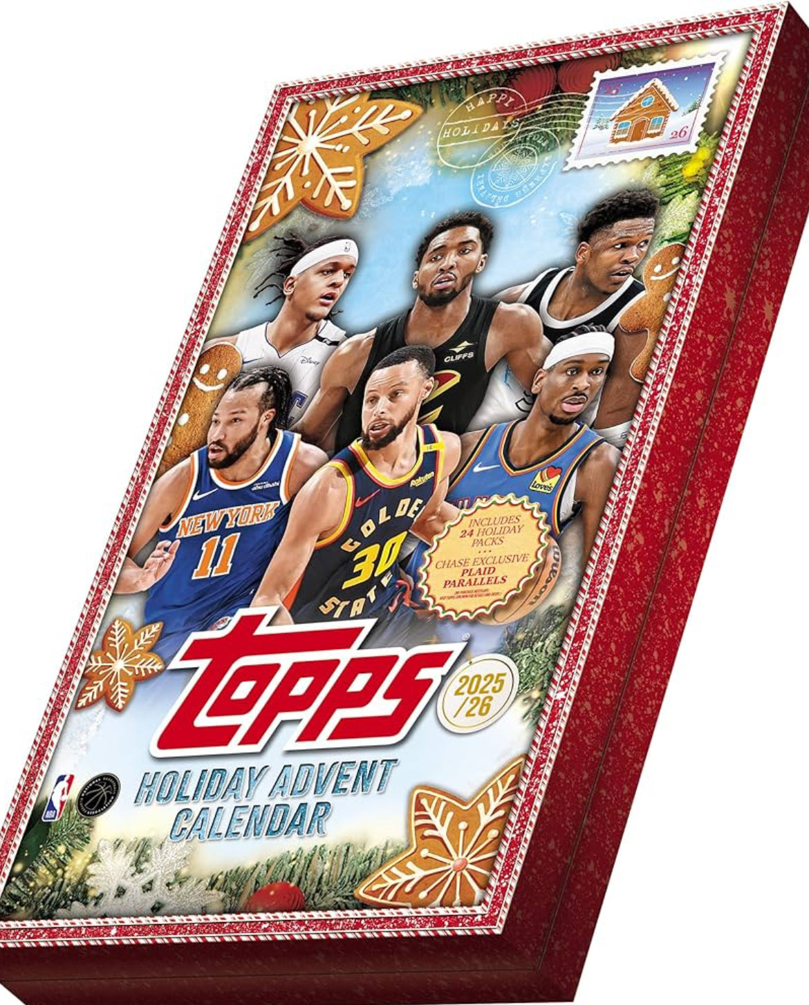 Topps Holiday Advent Calendar Basketball 2025