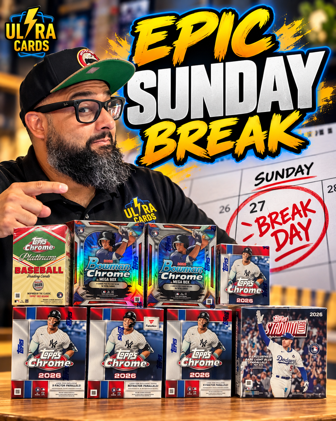 EPIC SUNDAY BASEBALL BREAK