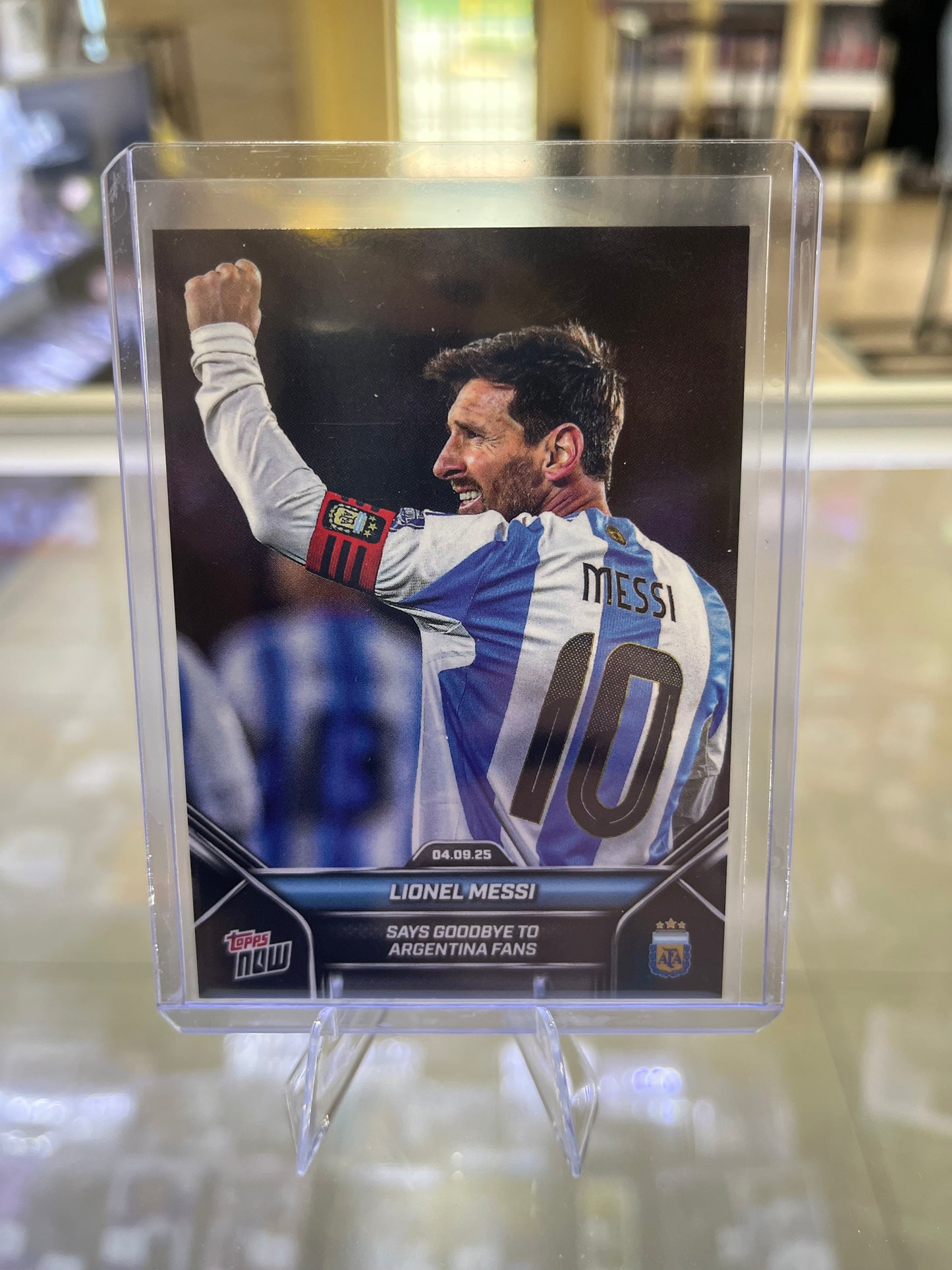 Lionel Messi / Says Goodbye to Argentina Fans”