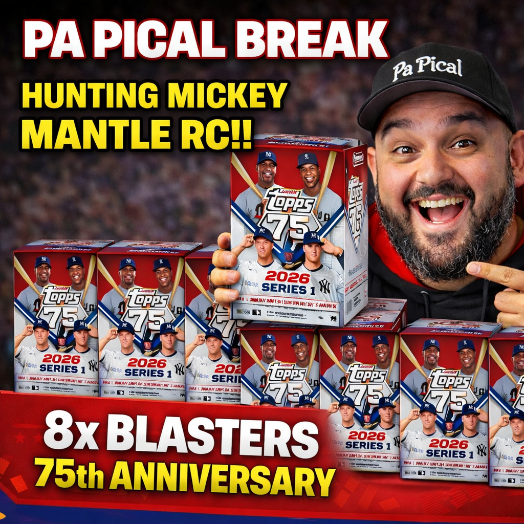 PA PICAL BREAK 12! MICKEY MANTLE HUNTING