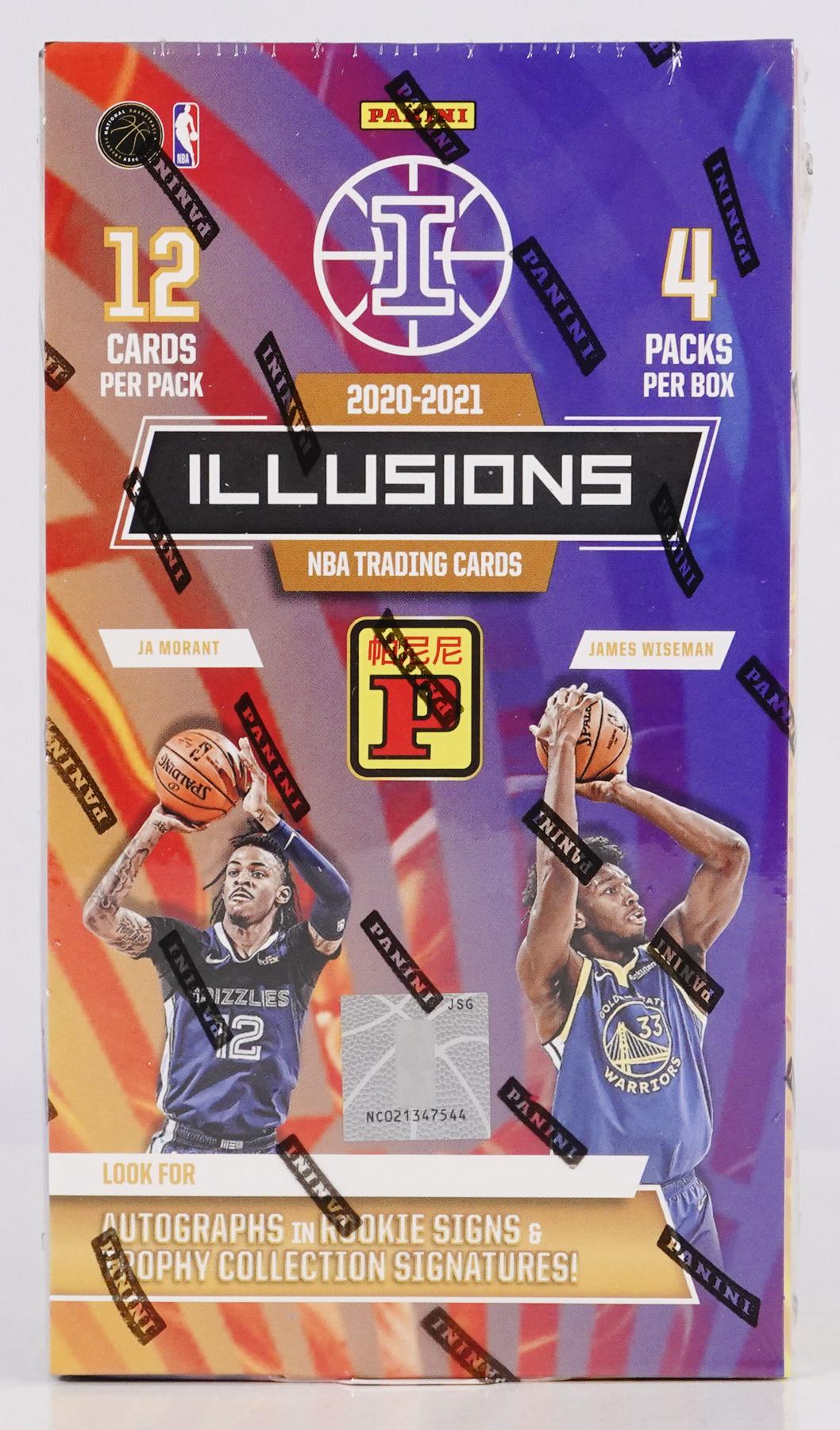 2020- 21 Panini Illusions Basketball Asia Tmall Box