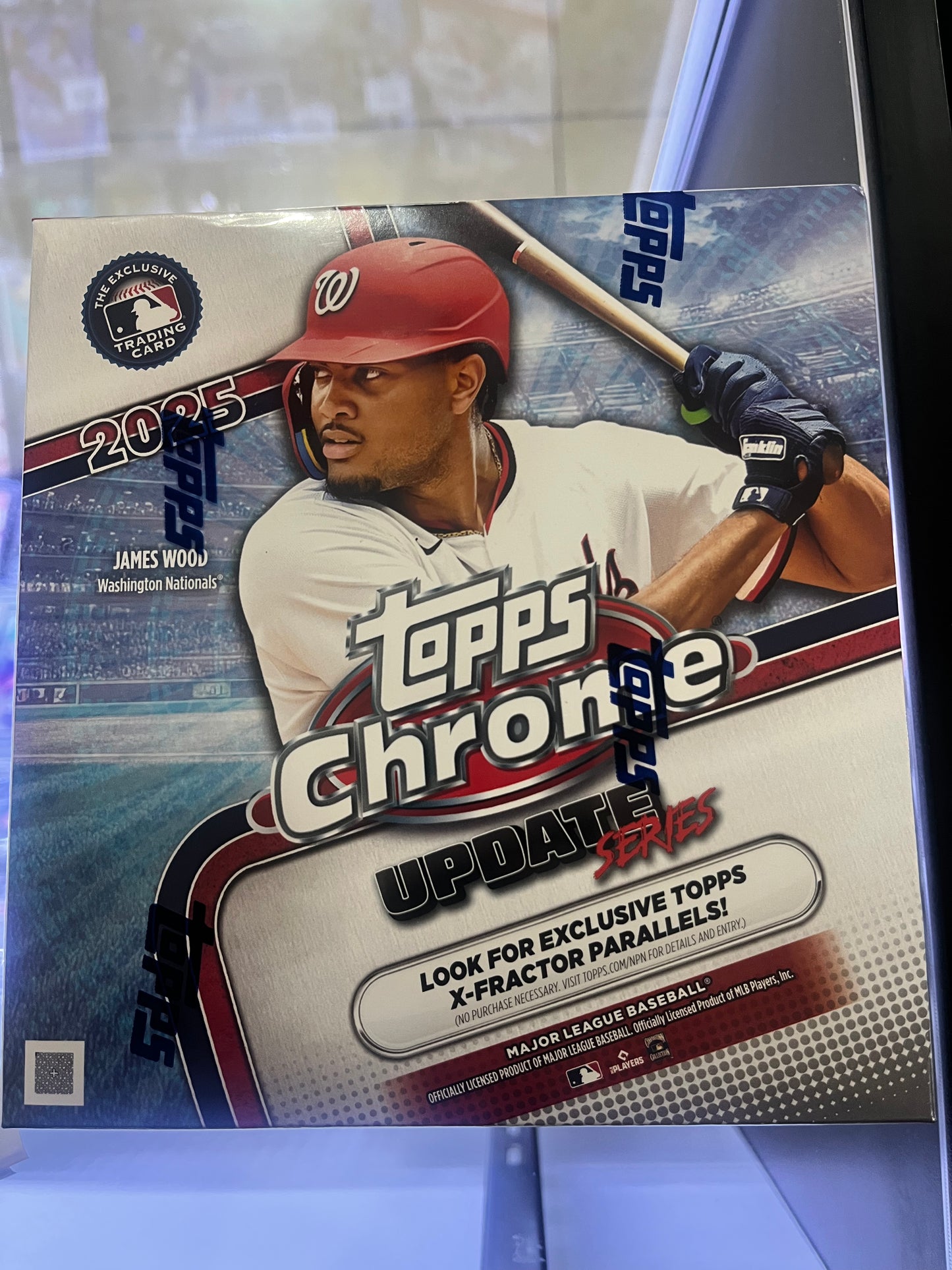 Topps Chrome Baseball 2025 Update Series Mega Box