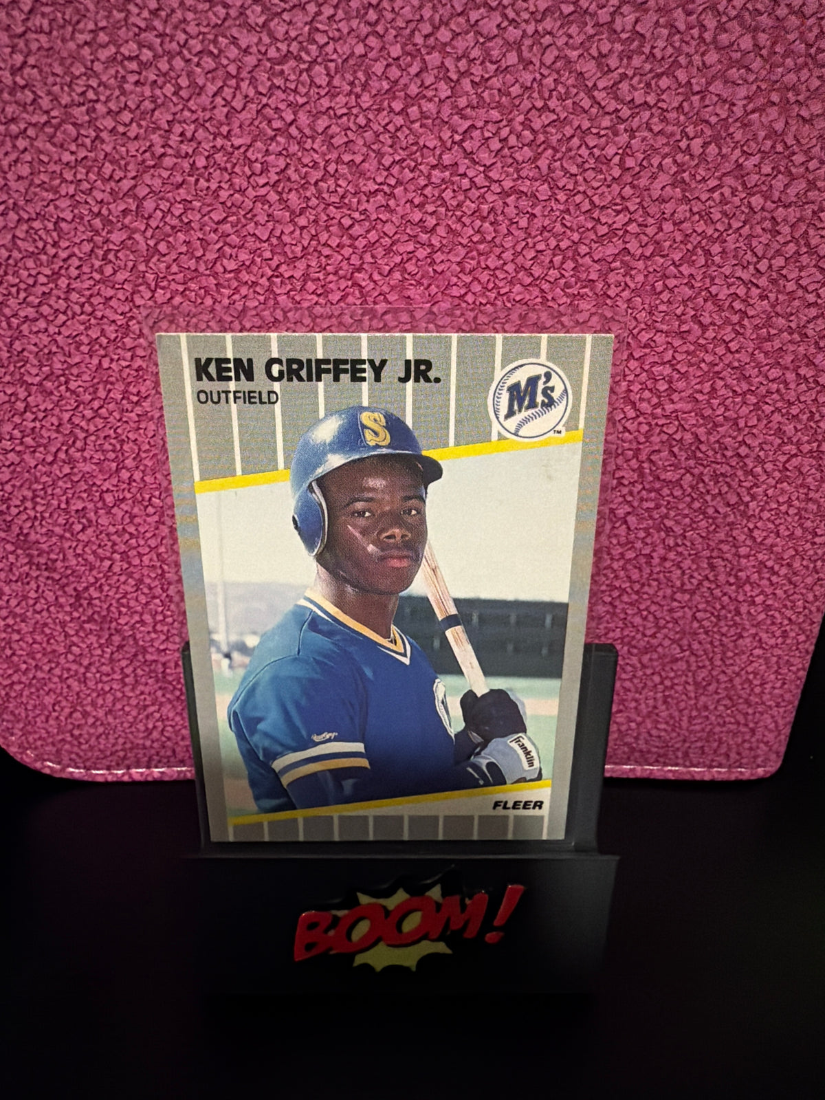 Fleer Ken Griffey Jr. Mariners Outfield