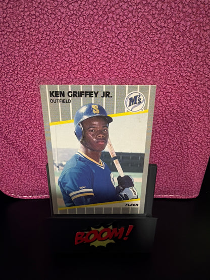 Fleer Ken Griffey Jr. Mariners Outfield