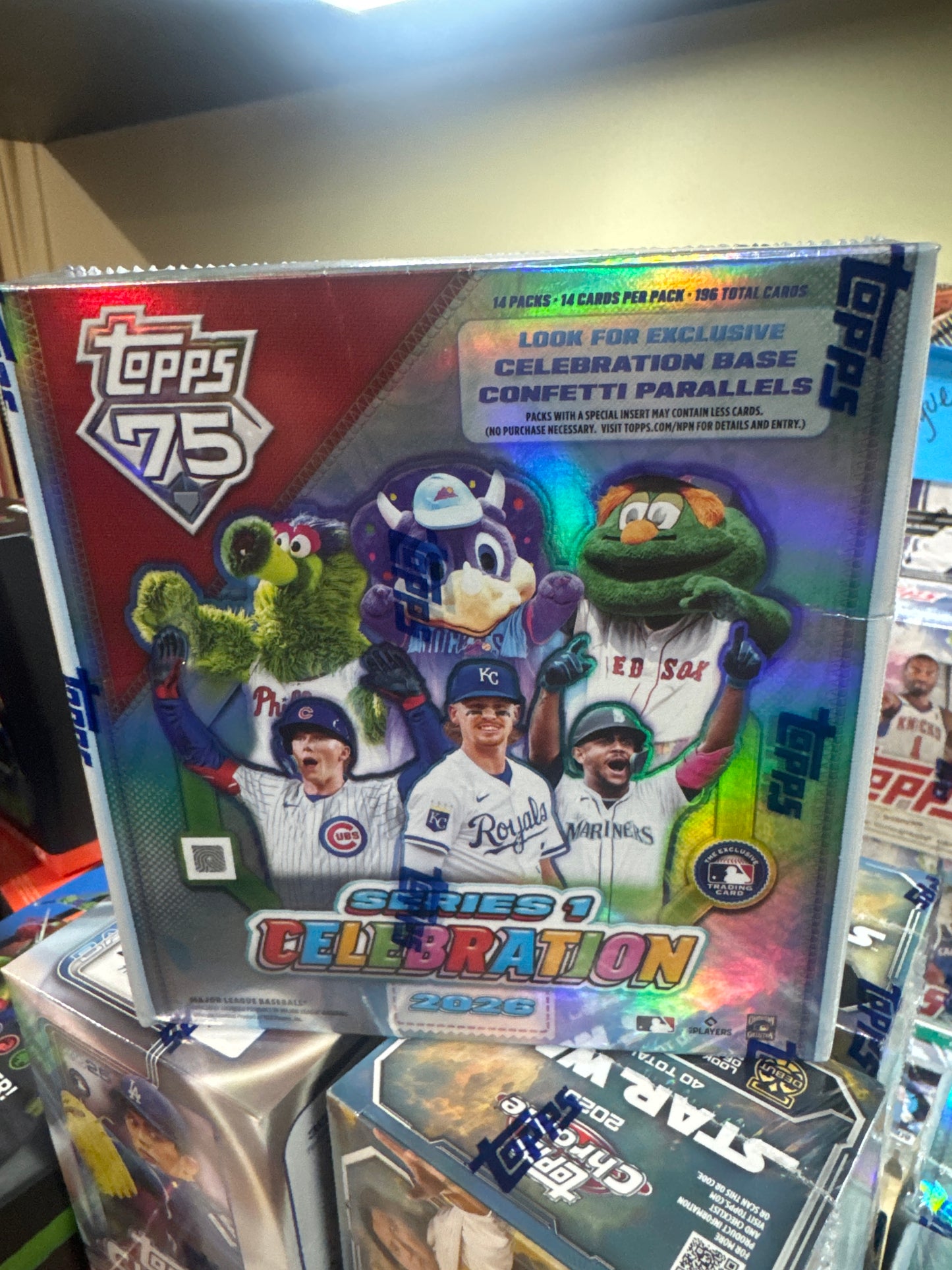 Topps baseball Celebration 2026 box