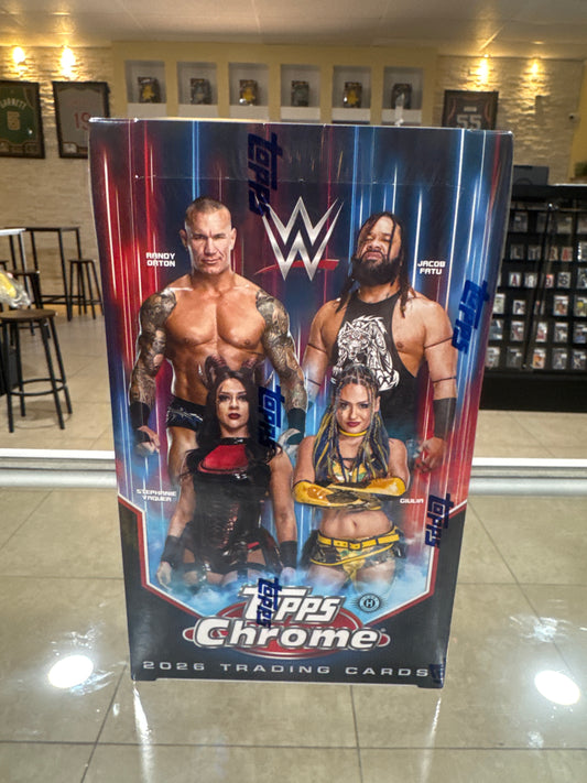Topps Chrome WWE 2026 HOBBY BOX