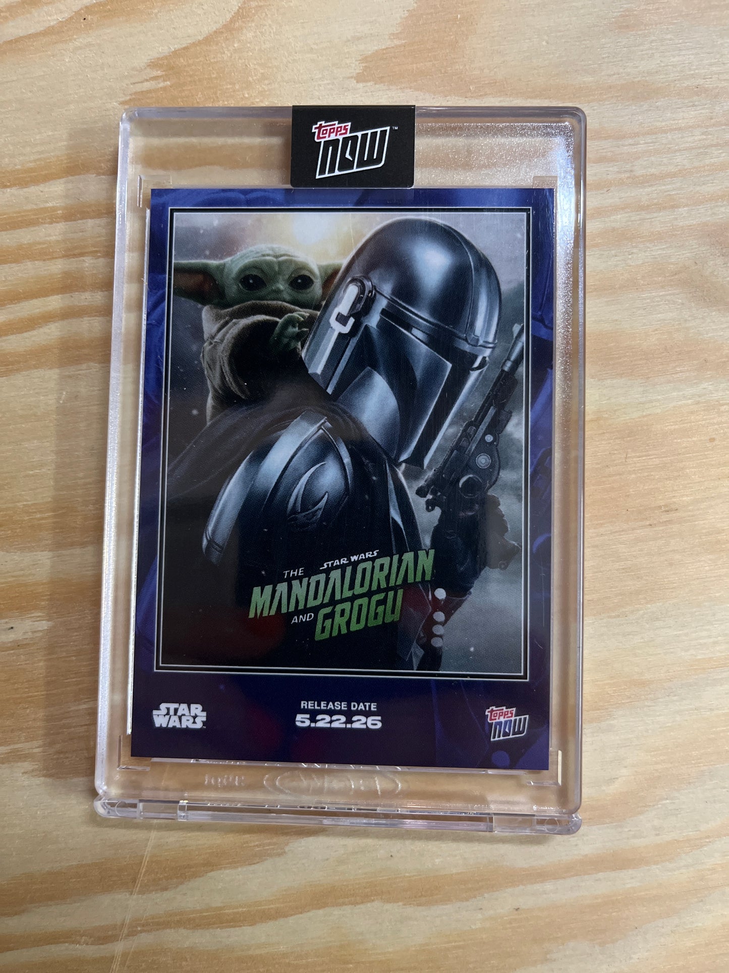 Topps Now Mandalorian and Grogu