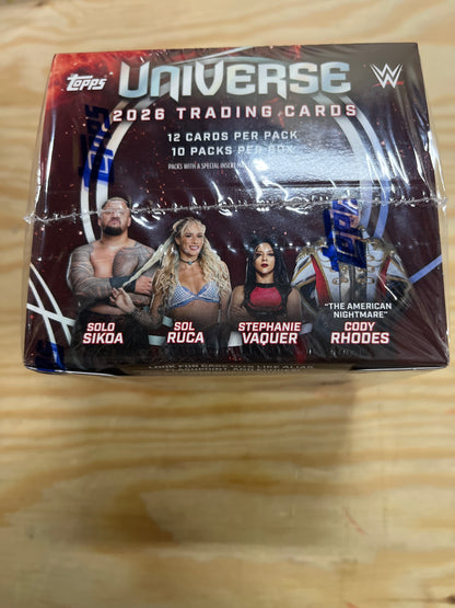 Topps WWE Universe 2026 Hobby Box