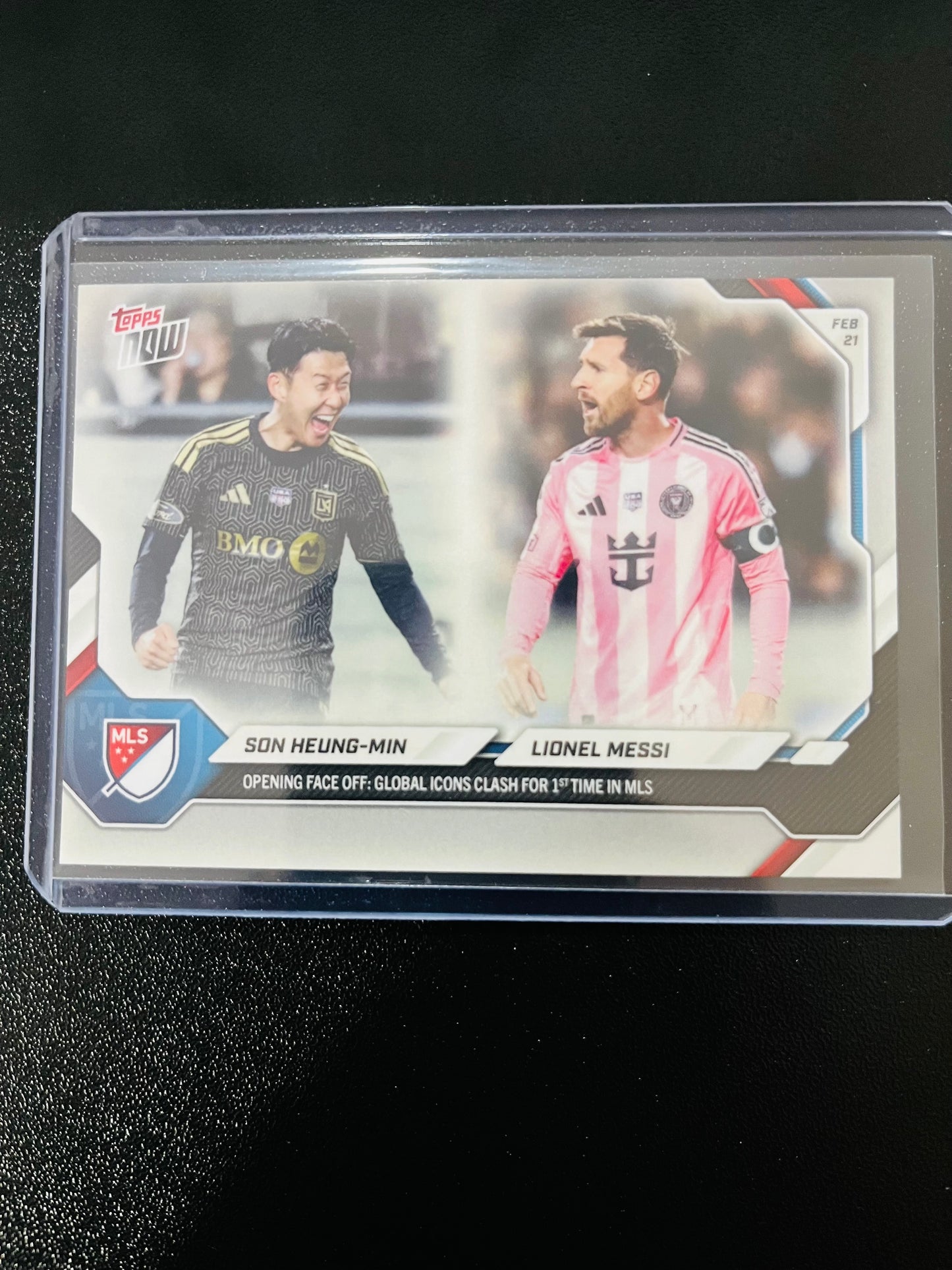Topps Now Messi / Son Heung-Min
