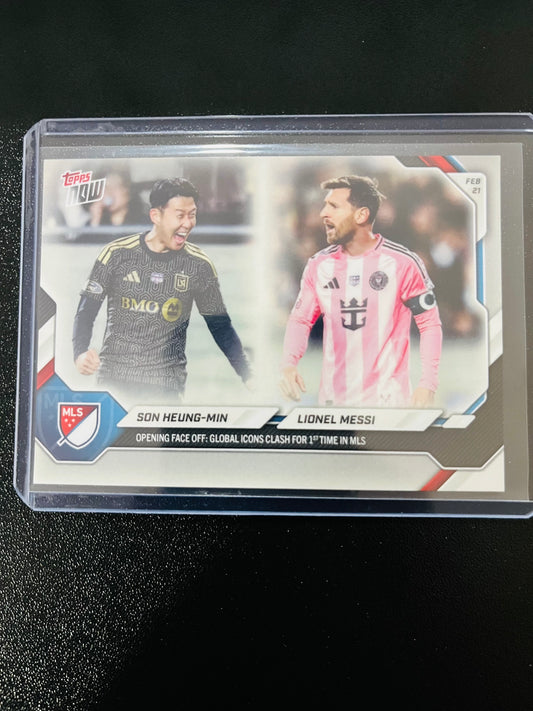 Topps Now Messi / Son Heung-Min