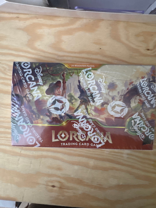 Lorcana Disney wilds unknown 24 booster box