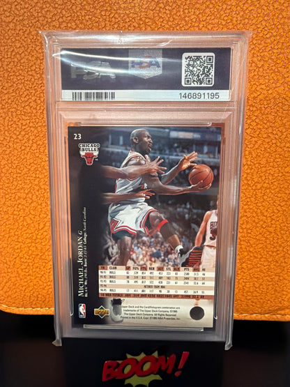 1995 Upper Deck Michael Jordan PSA 9