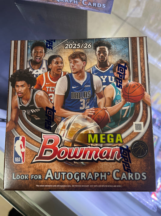 Topps 25/26 Bowman Mega Box