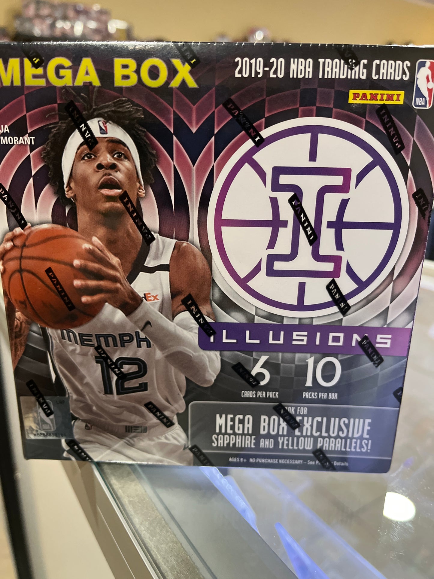 2019-20 panini Illusions basketbal MEGA