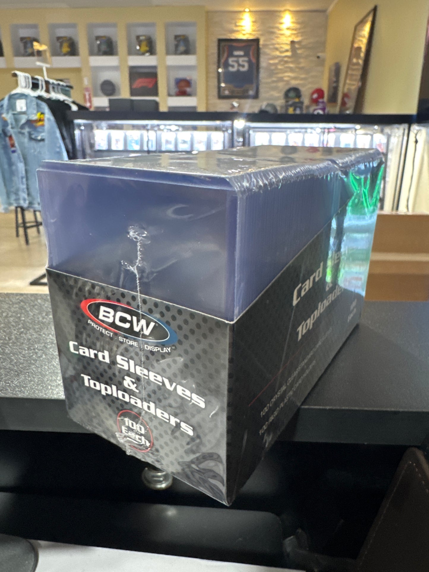 BCW 100 top loaders 100 penny sleeves