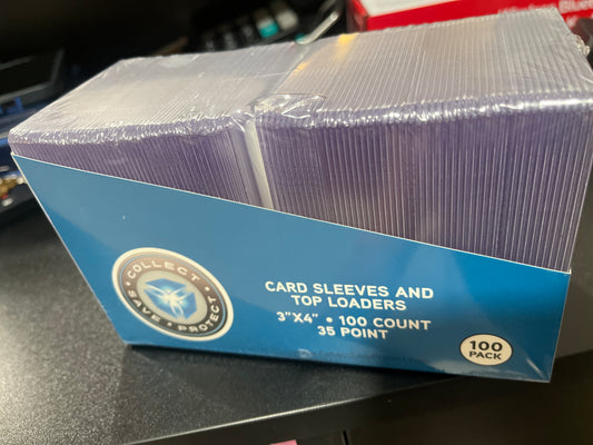 Card Sleeves and Top Loaders 100pack