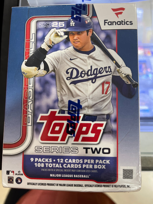 Topps baseball series two Fanatics Blaster