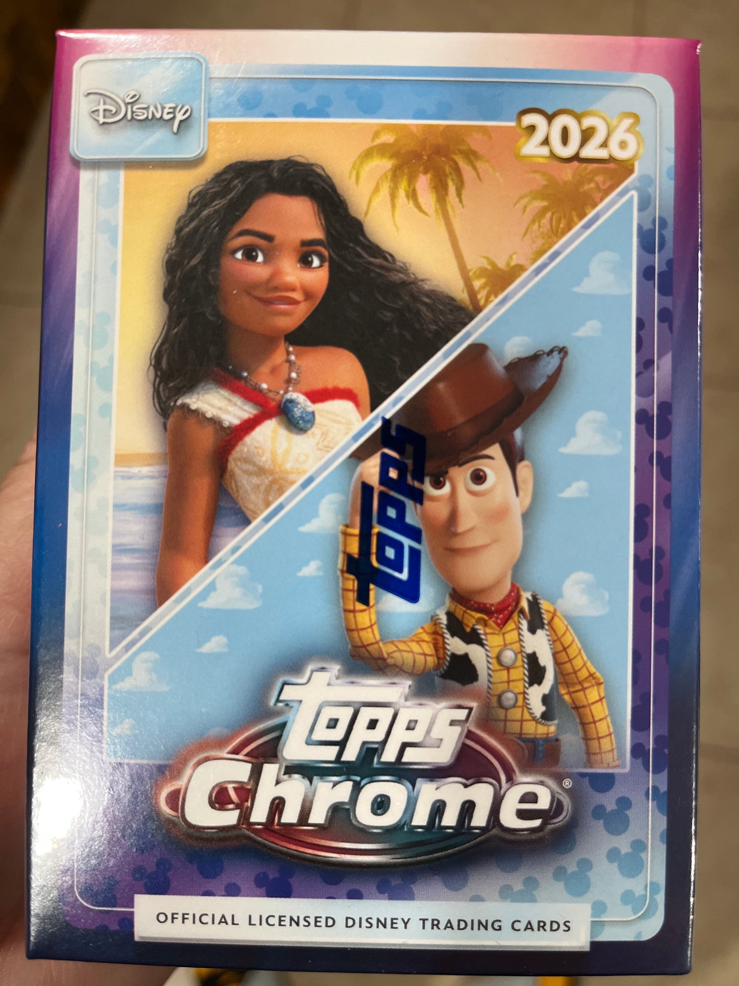 Disney Topps Chrome 2026 Blaster