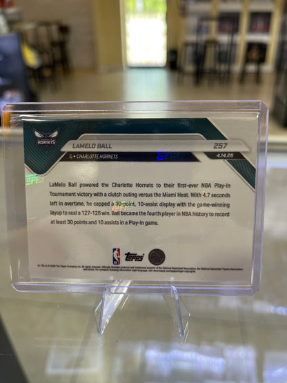 Topps Now Lamelo Ball 2026