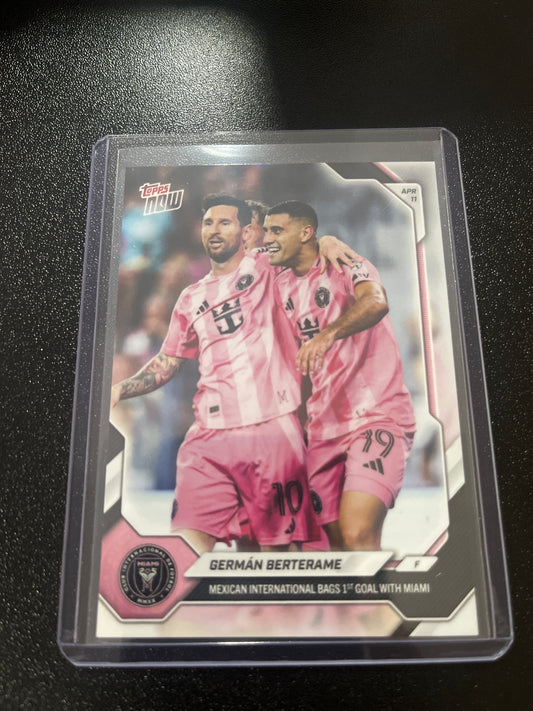 Topps Now German Berterame / Messi