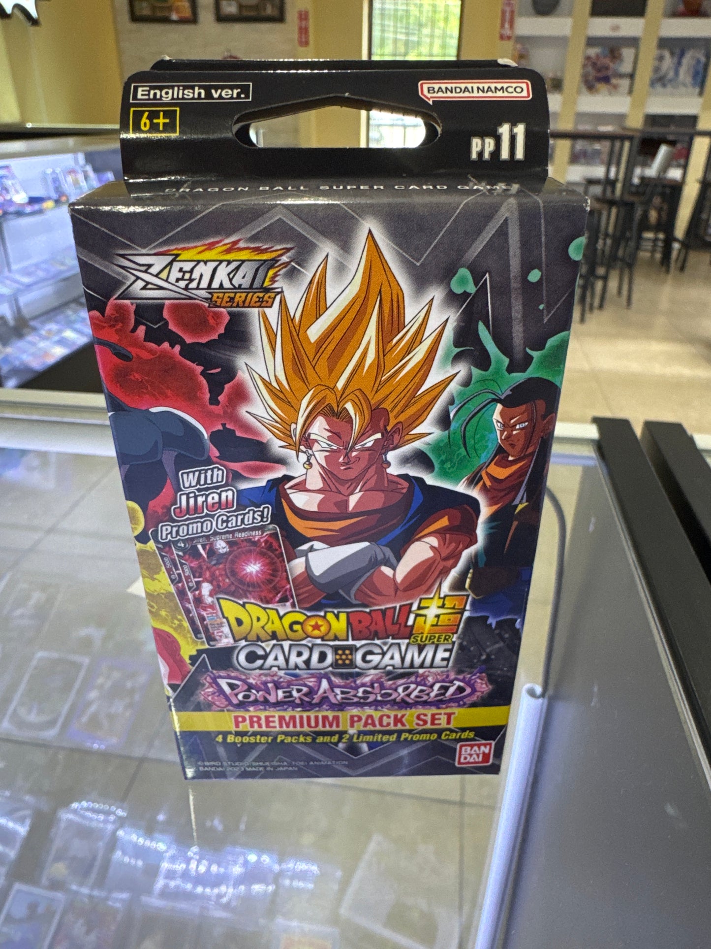 DRAGON BALL SUPER - power absorber premium pack set