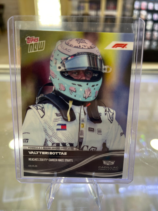 Valtteri Bottas Cadillac Team 03.05.26 Reaches 250F1 Career Race Starts