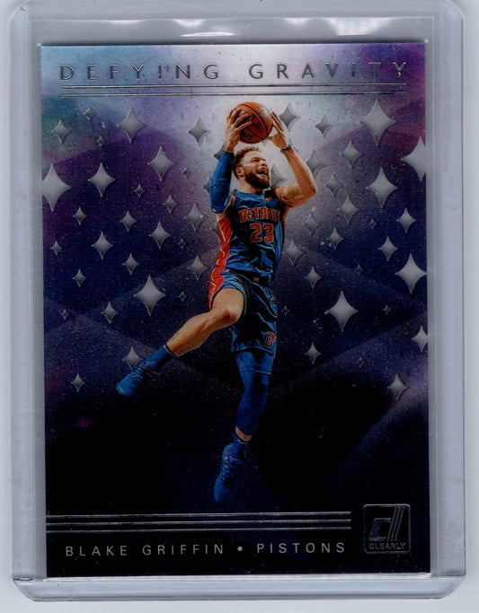 2019-20 Clearly Donruss #5 Blake Griffin Defying Gravity
