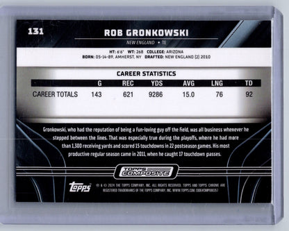 2023 Topps Composite #131 Rob Gronkowski