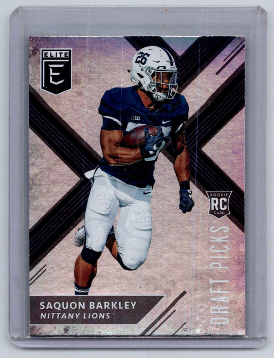 2018 Panini Elite Draft Picks #105 Saquon Barkley