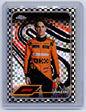 2024 Topps Chrome Formula 1 #8 Oscar Piastri Checker Flag Refractors