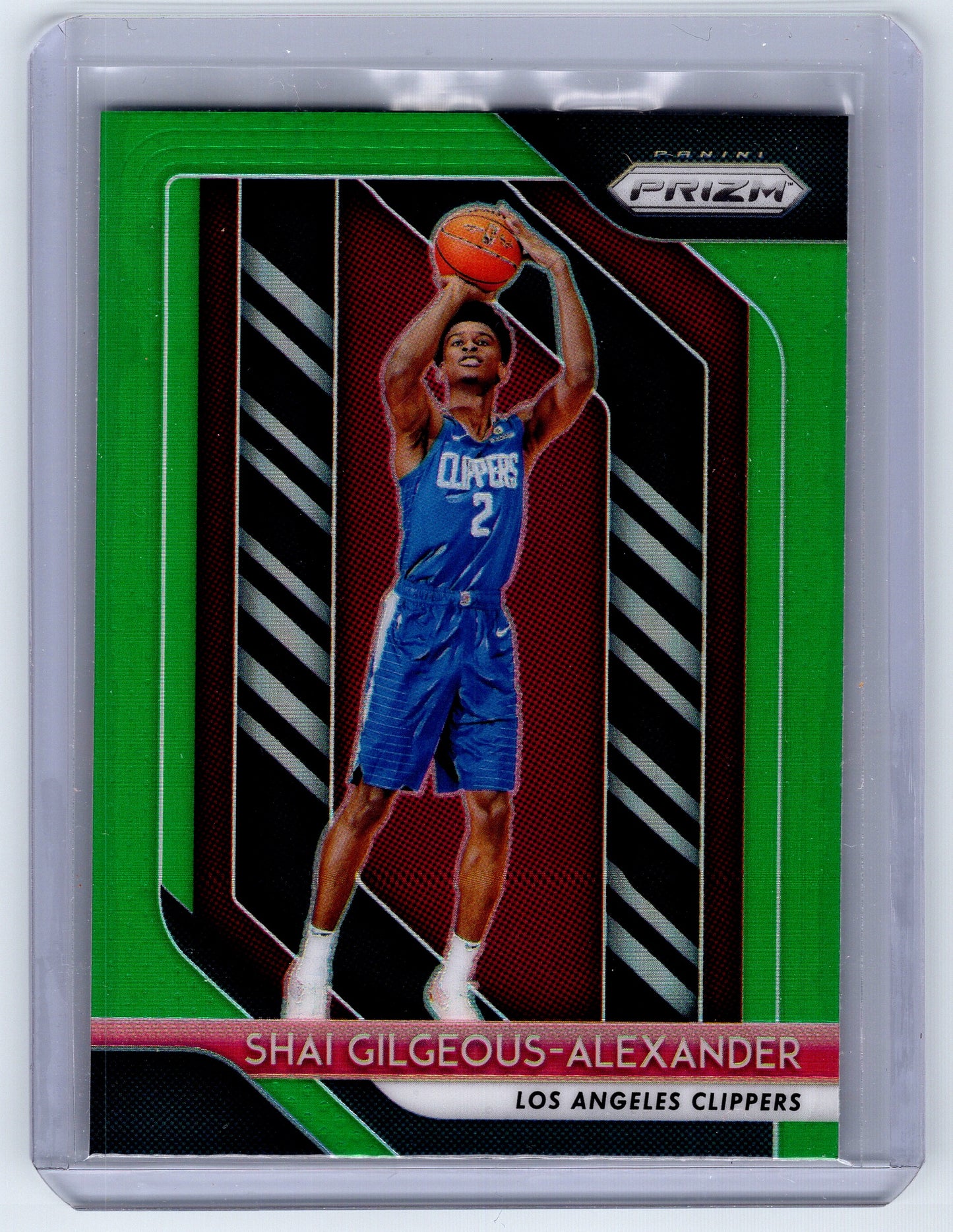 2018-19 Panini Prizm #184 Shai Gilgeous-Alexander Prizms Green